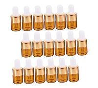 VICASKY Lot de 25 petites bouteilles avec huiles essentielles - Mini flacons compte-gouttes pour huiles essentielles - Monomère - Diffuseur de liquide - Pour voyage