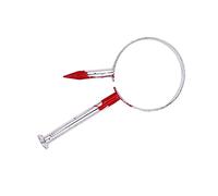 VICASKY Lot de 3 bandeaux créatifs d'Halloween avec éclaboussures de sang Ongles amusants pour fête costumée, cosplay et accessoires de blague d'avril pour les événements effrayants et les