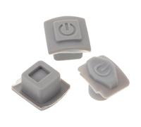VICASKY Lot de 3 Boutons en Caoutchouc pour Microphone, Interrupteur Marche/arrêt Compatible Liangyun 32006, Touche Antidérapante en Silicone Souple, Remplacement pour Micro sans