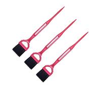 VICASKY Lot de 3 brosses de coloration pour cheveux - Traitement de l'huile capillaire et pour une utilisation professionnelle - Pour coiffeurs et bricolage - Couleurs aléatoires