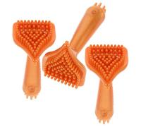 VICASKY Lot de 3 brosses de Meridian - Peigne de coiffage - Appareil de - Chauffe- de - Tête de distributeur - Outil de manuel - Nettoyeur de peau - Pour cuir