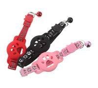 VICASKY Lot de 3 Colliers de Repérage Réfléchissants pour Chatons et Chiots Bracelet de Suivi avec Clochette Protection Solide du Traceur Confortable et Sécurisé Usage Quotidien et