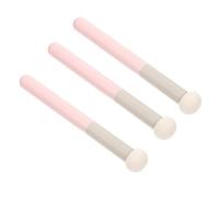 VICASKY Lot De 3 Correcteurs Maquillage à Tête D'éponge Ronde 6 Cm, Usage Humide Et Sec, Outil Maquillage Visage Pour Femmes, Utilisation Quotidienne, Matériel Doux Et Sûr