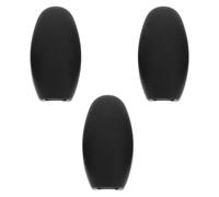 VICASKY Lot de 3 Coussinets en Caoutchouc Noir pour Clavier Latéral de Saxophone, Protection Professionnelle pour Boutons de Paume, Accessoire Compact Compatible Saxophones Alto, Ténor