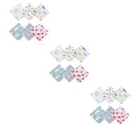 VICASKY Lot De 3 Débarbouillettes Pour Bébé Serviettes Pour Le Visage Serviettes Douces Pour Bébé Mousseline Pour Garçons Et Filles 6 Pièces X 3