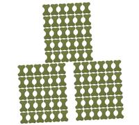 VICASKY Lot de 3 patchs Moxa portables Autocollants Moxibustion flexibles et extensibles pour la maison Autocollant doux pour la peau Pour points d'acupuncture 30 feuilles aléatoires x 3