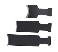 VICASKY Lot De 3 Peignes à Coloration Pour Cheveux Longueur Variable, Grosse, Moyenne Et Petite Tailles, Accessoires Noirs, Professionnels Et Particuliers, Pour Coiffure Et Teinture Salon Ou Domicile