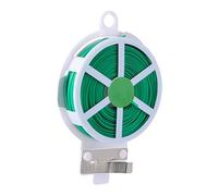 VICASKY Lot de 3 rouleaux de serre-câbles réutilisables pour plantes de jardin avec revêtement en plastique pour le jardinage et l'entretien des plantes