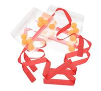 VICASKY Lot de 3 Set de Sets de Jeux de Twerk de Soirée 8 Balles Rebondissantes, Boîte Plastique Légère et Jeu Interactif pour Fête d'anniversaire, Camping et Activités en Groupe -