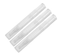 VICASKY Lot de 3 stylos de maquillage rechargeables avec huile pour cuticules pour vernis à ongles, fond de teint, brillant, taille de voyage, anti-fuite, multifonction