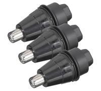 VICASKY Lot De 3 Têtes De Rechange Tondeuse à Poils De Nez Électrique Standard Entièrement Lavables Pour Épilateur Nasal Utilisation Quotidienne Entretien Facile