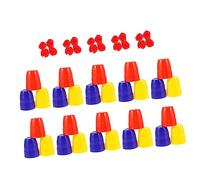 VICASKY Lot de 30 accessoires de fête - Gobelets magiques - Accessoires de magicien - Outil de gadget pour enfants - Gobelets magiques et petits outils