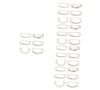 VICASKY Lot de 30 bandeaux à fleurs élastiques pour filles avec design floral unique pour nouveau-nés et tout-petits pour les fêtes et les occasions spéciales