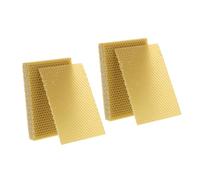 VICASKY Lot de 30 Cires d'abeille pour L'Apiculture en Nid d'abeille Cadres en Cire Naturelle Matériel D'Apiculture