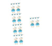VICASKY Lot de 30 jouets en peluche de mariage Mini ours Dessin animé Petits Ours Mini Ours Dessin animé Ours Jouet Porte-clés Pendentif