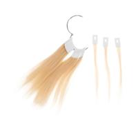 VICASKY Lot de 30 mèches de test de couleur et de couleur de cheveux avec échantillon de couleur de cheveux et accessoires de salon de coiffure, y compris des tests de coiffure