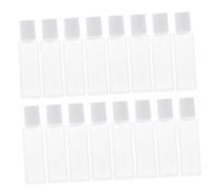 VICASKY Lot De 30 Mini Bouteilles Ménagères 30 Ml En Pp Transparent Bouchon Vissé Étanche Pour Entretien Lentilles De Contact Et Voyage