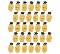 VICASKY Lot de 30 Mini Pommes de Terre en Résine Réalistes Décorations Miniatures pour Maison de Poupée Accessoires de Bureau et Présents de Noël Figurines Légumes Factices