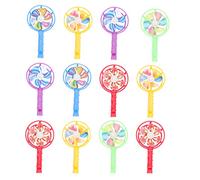 VICASKY Lot de 30 moulins à vent sifflets musicaux pour bébé Sifflet Moulin à vent Sifflet de dessin animé Sifflet à vent comme accessoires de fête en plastique