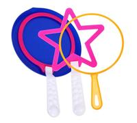 VICASKY Lot de 4 à Bulles colorées avec Grand et Petit Outil de soufflage pour Une Action créative à Bulles en Plein air, pour Les activités familiales, Divertissement coloré