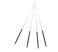 VICASKY Lot de 4 adaptateurs pour marionnettes à main, accessoires pour queue de piscine, marionnettes, barre de commande pour bras de poupée, kit de construction de marionnette, en acier inoxydable