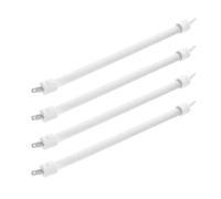 VICASKY Lot De 4 Ampoules De Rechange pour Chauffage De Terrasse Tube Chauffant en Quartz Élément Chauffant Tube De Chauffage Solaire De Rechange