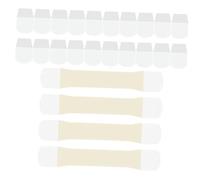 VICASKY Lot de 4 bandes de raffermissement de la peau du cou pour raffermir et améliorer la peau du cou - Auto-adhésifs - Tons chair