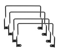 VICASKY Lot de 4 Butées de Matelas en Métal 6X80X210 MM Barres Antidérapantes pour Lit Support de Glissement pour Literie Maintien Stable du Matelas au Pied du Lit Accessoires