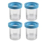 VICASKY Lot De 4 Cages D'Isolement pour Aquarium Incubateur Flottant pour Poissons Séparateur De Bac Accessoire pour L'Éclosion des Œufs De Poissons Incubateur Bleu