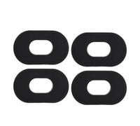 VICASKY Lot de 4 Embouts Buccaux en Silicone Souple pour Détendeur de Plongée et Tuba Protection des Lèvres Anti-Morsure Noir Compatibles Plupart des Détendeurs pour Plongée et