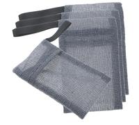 VICASKY Lot de 4 sacs à savon exfoliant en nylon - Sac à suspendre - Porte-savon - Filet à savon