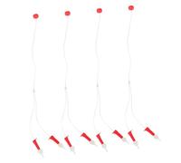 VICASKY Lot de 4 sacs compte-gouttes en plastique de qualité supérieure pour un arrosage efficace des plantes - Système d'infusion automatique avec valve rotative pour un dosage précis - Solution