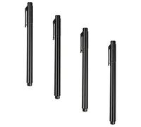 VICASKY Lot De 4 Stylos De Peinture Pour Manucure Noir Petit Modèle, Outil De Dessin Précis Pour Nail Art, Usage Professionnel Et Personnel, Adapté Aux Salons Domicile