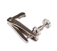 VICASKY Lot de 4 Tendeurs de Cordes en Métal pour Violon Taille L Argenté Ajusteur de Corde Fin Accordeur de Violon pour Réglage Précis