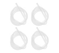 VICASKY Lot de 4 Tubes en Silicone de 80 CM Valve Bec de Canard pour Tire-Lait Électrique Tuyau de Pompe à Air Souple et Compatible Accessoires pour Allaitement Sécurisés et Étanches