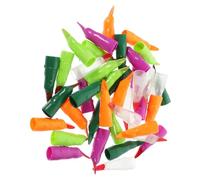 VICASKY Lot de 40 accessoires de cosplay effrayants pour Halloween - Pour sorcières et fantômes - Décoration pour fêtes et costumes d'Halloween