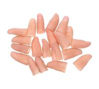 VICASKY Lot de 40 Doigts en Mousse pour Pouce - Simulation d'accessoires - Illusion - Fournitures de fête - Disparition des incidents - Jouet Amusant - Lit à Doigts - Tissu en Soie - Outil
