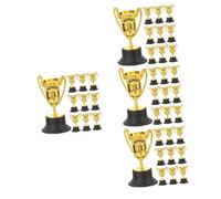 VICASKY Lot de 40 mini trophées pour garçons et filles - En plastique - Pour compétitions sportives - Récompenses de jeux et récompenses pour les vainqueurs pour les fêtes et les compétitions