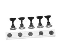 VICASKY Lot de 5 bases de planche à ongles artificielles debout faux ongles support d'ongles Accessoires d'affichage Impressionner Appuyez sur le support à ongles avec support de manucure Livraisons
