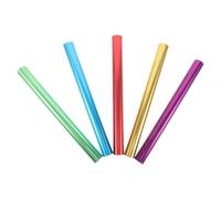 VICASKY Lot de 5 Bâtons D'athlétisme en Alliage D'aluminium Design Ergonomique et Haute Visibilité pour Compétitions de Relais et Entraînements sur Piste