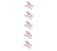 VICASKY Lot de 5 brosses et peignes de massage doux pour nouveau-nés - Favorise la circulation sanguine et le développement du cerveau pour les soins quotidiens des cheveux de bébé