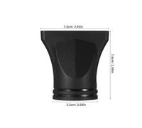 VICASKY Lot de 5 Embouts pour Sèche-Cheveux Universels en Plastique Concentrateurs Fins et Larges pour Coiffage Précis Diffuseurs Adaptés aux Cheveux Bouclés et Lisses Accessoires de