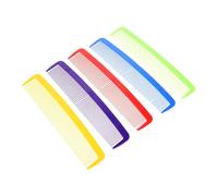 VICASKY Lot de 5 grands porte-peignes - Décoration de fête - Accessoires amusants - Démêlant - Peigne à queue de rat - Marquage - Grand peigne géant amusant en plastique