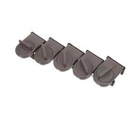 VICASKY Lot de 5 Loquets Coulissants Universels en Plastique pour Fenêtre Coulissante Latérale, Verrouillage Sécurisé du Châssis, Dispositif de Retenue Silencieux, Maison,
