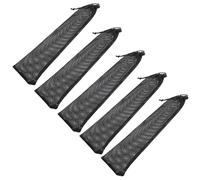 VICASKY Lot de 5 Paquet en Filet Nylon pour Nourrir Les Oiseaux Mangeoire Suspendue Pratique Taille Compacte Accessoire pour Alimentation Oiseaux du Jardin Paquet pour Mangeoires à Solide