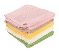 VICASKY Lot de 5 Serviettes de Salive en Coton Lavables pour Garçon et Filles, Douces et Absorbantes Couture Lisse, pour Bébés et Tout-petits en Sortie Couleur Aléatoire