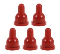 VICASKY Lot de 5 Tétines en Caoutchouc pour Biberons D’agneaux et Petits Animaux, Tétines de Rechange Compatibles pour Chatons et Chiots, Nourrisseur de Lait Naturel pour