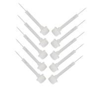 VICASKY Lot de 50 Set de Pinceaux de Remplacement pour Vernis à Ongles Pinceaux de Nail Art Outils pour Détails Fins Conception Courbée Matériaux Doux et Solide