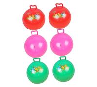 VICASKY Lot de 6 balles en mousse pour faire des bulles - Pour enfants - Jouet rebondissant - En plastique