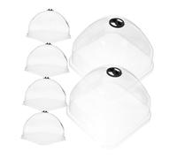 VICASKY Lot de 6 cloches de jardin en forme de dômes respirantes pour le jardinage et la protection des plantes pour plantes en pot et semis